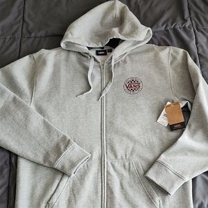 Vans Gray Zip-Up Hoodie